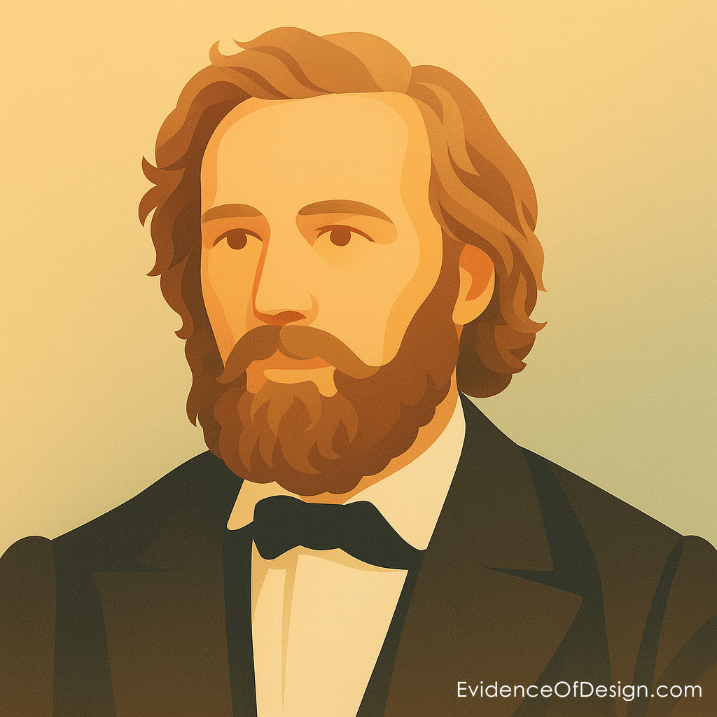 Ernst Haeckel, 19th-century German biologist, artist, and proponent of Darwinism.